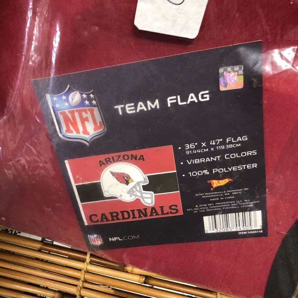 Arizona Cardinals NFL Flag 36x47 New